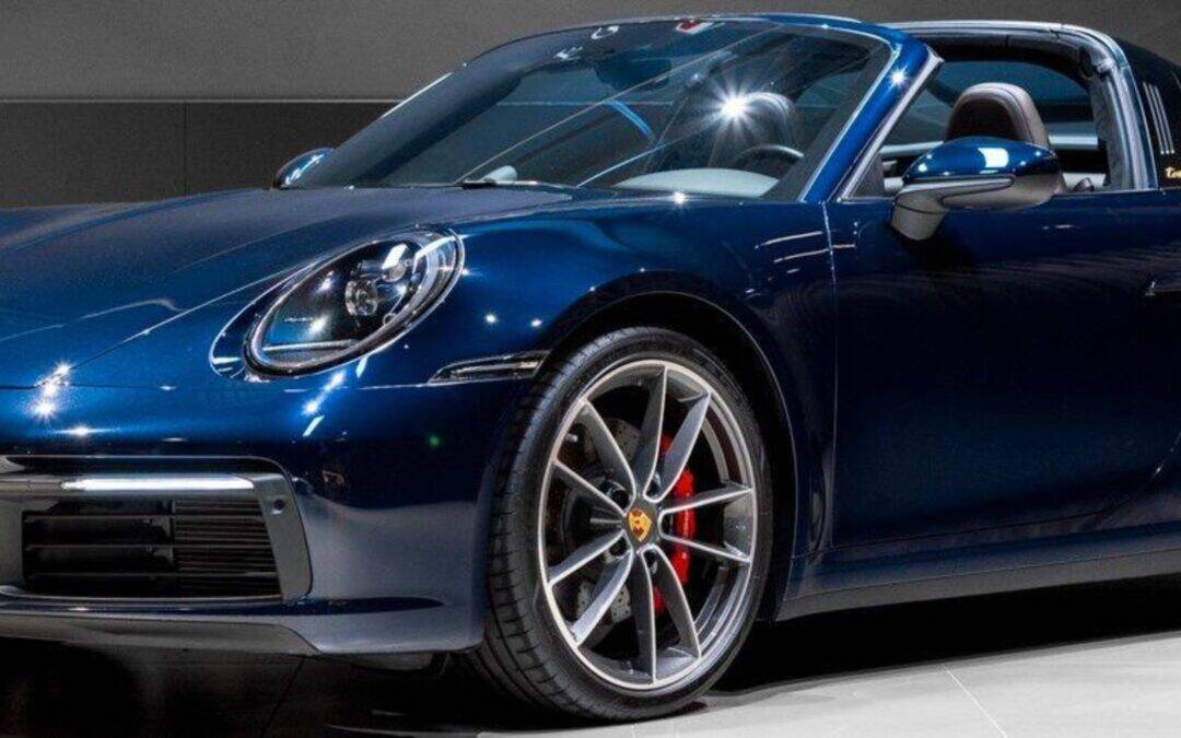 Porsche 992 Targa 4S, Club-leather, Chrono, BOS…