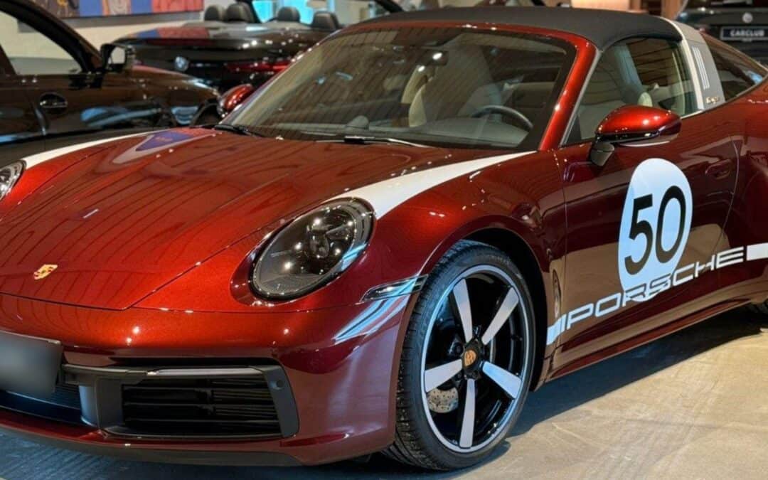 Porsche 992 911 Targa 4S Heritage Design Edition …