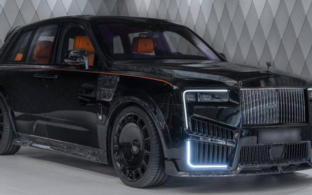 Rolls-Royce Cullinan BLACK BADGE 2026 MANSORY BLAC…