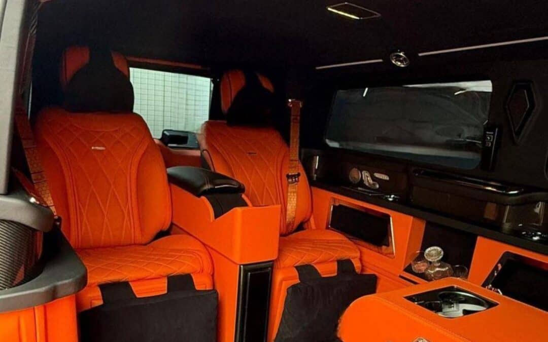 Mercedes-Benz V-Klasse Extralang VIP Umbau TV Massage PS5