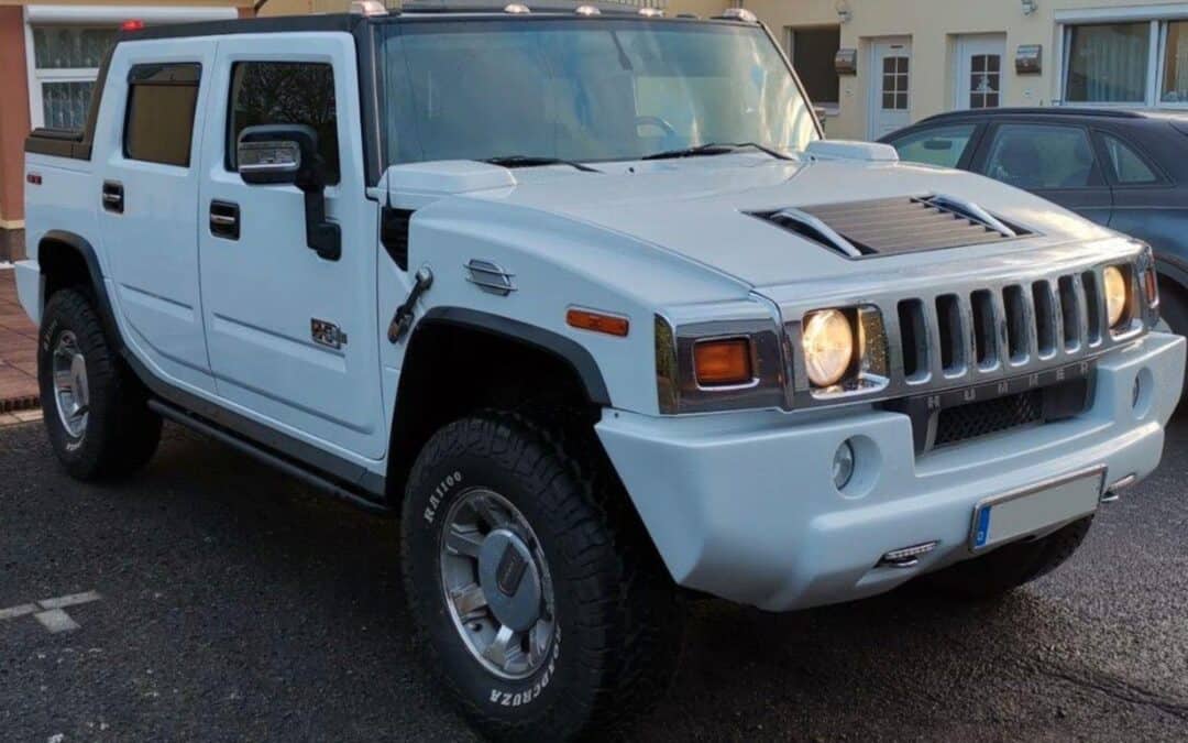 Hummer H2 SUT 2008 White V8 6.2 4×4