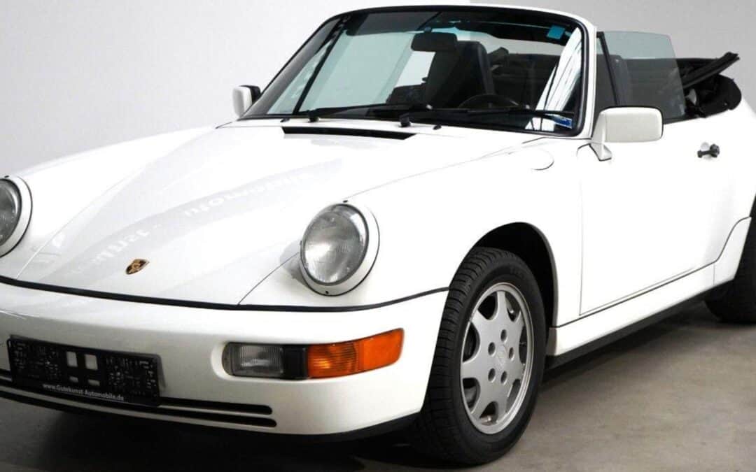 Porsche 964 Carrera 4,Carbrio,Leder,Orig-Lack,S…